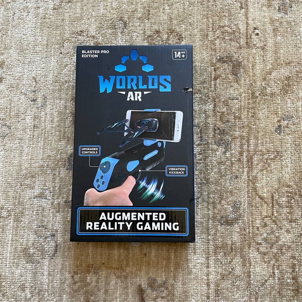 Brand New Worlds AR Augented Reality Gaming Controller Blaster Edition